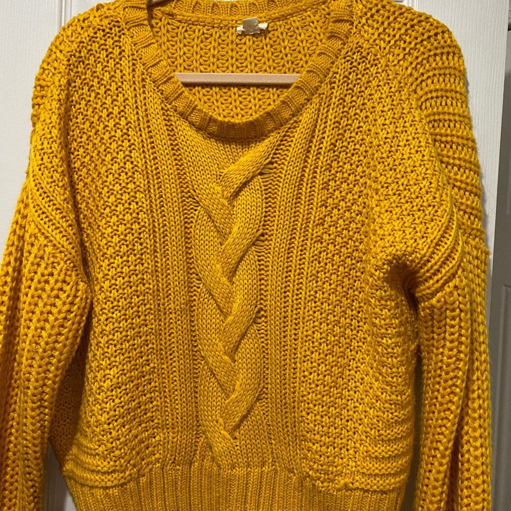 Garage Crop Sweater